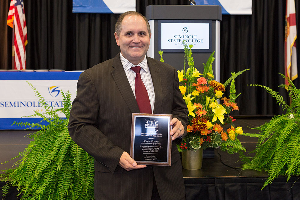 Trustee of the year Howat