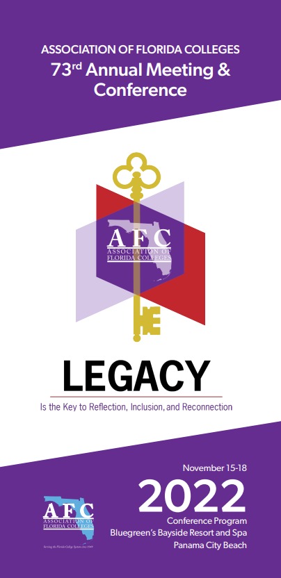 graphic showing the program cover of the 2022 program