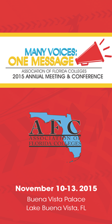 2015 AFC Annual Meeting and Conference Program Cover